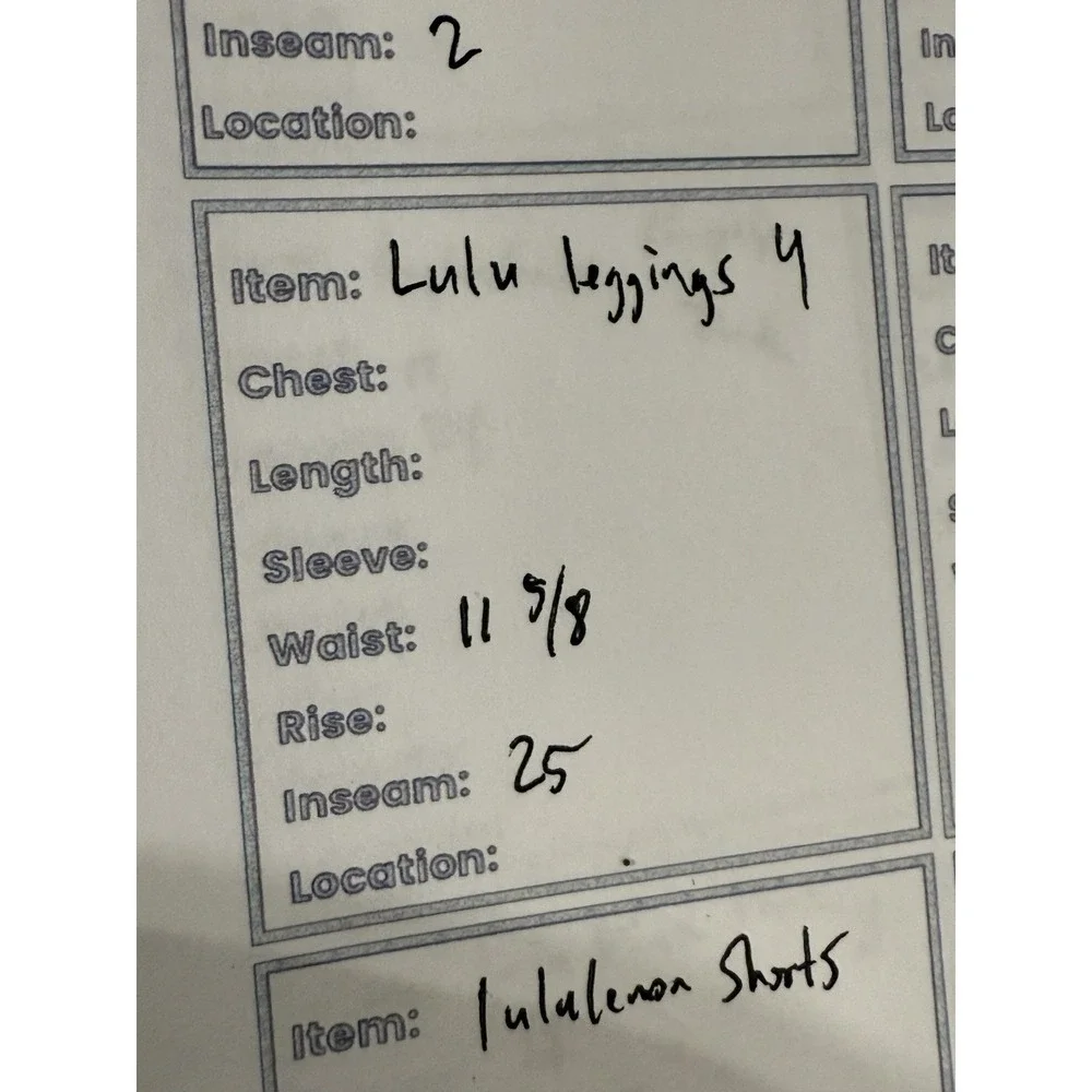 Lululemon Speed Limit 25" Legging Pants High Rise Cherry Cola Nulu Womens‎ 4 EUC - Picture 2 of 6